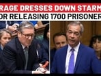 Nigel Farage Heckled As He Blasts UK PM Starmer For Freeing 1700 Prisoners Early: ‘Two-Tier Justice’