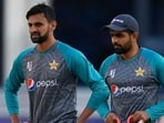 Shoaib Malik (L) with Babar Azam Shoaib Malik (L) with Babar Azam