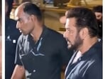 Salman Khan arrived at Malaika Arora's mother's residence to offer his condolences.