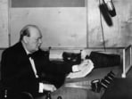 October 1939: Prime Minister of Great Britain Winston Churchill (1874 - 1965) making a speech. Churchill’s unfavourable views on Indians aggravated food scarcity during the Great Bengal Famine of 1943. October 1939: Prime Minister of Great Britain Winston Churchill (1874 - 1965) making a speech. Churchill’s unfavourable views on Indians aggravated food scarcity during the Great Bengal Famine of 1943.
