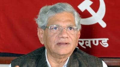 In the 1970s, Sitaram Yechury rose to fame when he stopped the then Prime Minister Indira Gandhi from attending a JNU event. (HT PHOTO) In the 1970s, Sitaram Yechury rose to fame when he stopped the then Prime Minister Indira Gandhi from attending a JNU event. (HT PHOTO)