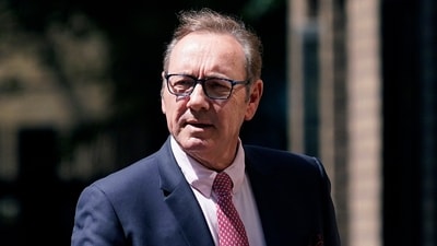 Kevin Spacey accused of trying to ‘extort’ $100K to move out of Baltimore home which was bought by real estate investor (AP Photo/Alberto Pezzali, File) (AP)