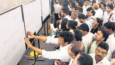 Maharashtra Housing and Area Development Authority has received more than 68,000 applications for the MHADA lottery 2024 that it launched last month. ( (Photo by Pramod Thakur/ Hindustan Times) (Hindustan Times)) Maharashtra Housing and Area Development Authority has received more than 68,000 applications for the MHADA lottery 2024 that it launched last month. ( (Photo by Pramod Thakur/ Hindustan Times) (Hindustan Times))