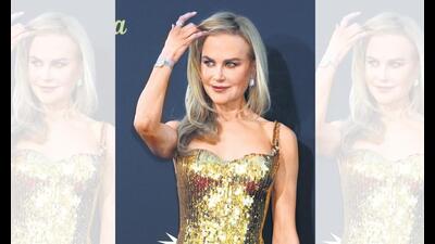 Nicole Kidman, 57, has worn her hair long despite the unspoken rule that older women trim such excess. Nicole Kidman, 57, has worn her hair long despite the unspoken rule that older women trim such excess.