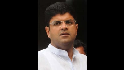 On September 4, it released its first list of 19 candidates, fielding former deputy chief minister Dushyant Chautala from Uchana Kalan. (HT File)