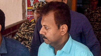 Former RG Kar medical college principal Sandip Ghosh has faced corruption charges since 2020 (PTI Photo) (PTI) Former RG Kar medical college principal Sandip Ghosh has faced corruption charges since 2020 (PTI Photo) (PTI)