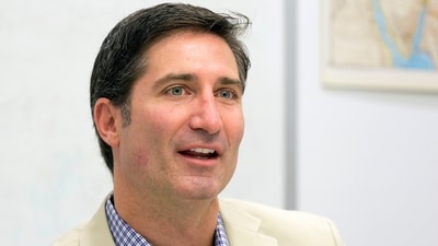 Brian Niccol, named the chairman and chief executive officer of Starbucks on Aug. 13, 2024, is shown during an interview on June 9, 2015, in New York. (Mark Lennihan/AP) Brian Niccol, named the chairman and chief executive officer of Starbucks on Aug. 13, 2024, is shown during an interview on June 9, 2015, in New York. (Mark Lennihan/AP)