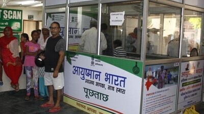The announcement came a day after the Union Cabinet chaired by Prime minister Narendra Modi approved a major expansion of free insurance coverage of up to ₹5 lakh per year under the Centre-run health scheme to include all senior citizens aged 70 and above. (HT PHOTO) The announcement came a day after the Union Cabinet chaired by Prime minister Narendra Modi approved a major expansion of free insurance coverage of up to ₹5 lakh per year under the Centre-run health scheme to include all senior citizens aged 70 and above. (HT PHOTO)