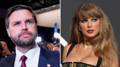 JD Vance rips ‘Childless Cat Lady’ Taylor Swift after she endorses Kamala Harris (AP Photo/Matt Slocum, REUTERS/Andrew Kelly) JD Vance rips ‘Childless Cat Lady’ Taylor Swift after she endorses Kamala Harris (AP Photo/Matt Slocum, REUTERS/Andrew Kelly)