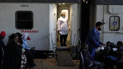 The Phelophepa health train offers essential medical services in South Africa (AP photo) The Phelophepa health train offers essential medical services in South Africa (AP photo)