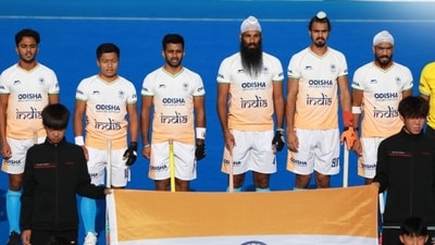 India defeated South Korea 3-1 in their fourth Asian Champions Trophy pool match on Thursday, booking a semi-final berth. India defeated South Korea 3-1 in their fourth Asian Champions Trophy pool match on Thursday, booking a semi-final berth.
