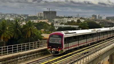 Bengaluru man presses Namma Metro's emergency button ‘for fun,’ services disrupted: Report (Ajay Aggarwal/HT Photo)