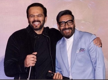 Rohit Shetty and Ajay Devgn.