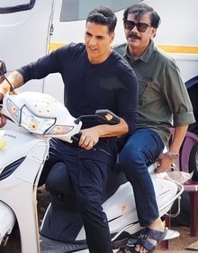 Akshay Kumar with Priyadarshan.