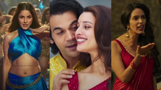 Shehnaaz Gill and Mallika Sherawat are highlights of Vicky Vidya Ka Woh Wala Video trailer