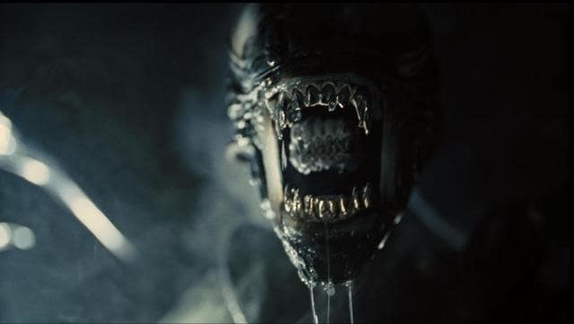 “The xenomorph has a giant penis-shaped head; behind its teeth is a second set that shoots out like a spring-loaded vagina dentata; it kills and reproduces with an act of penetration. “ (20th Century Studios) “The xenomorph has a giant penis-shaped head; behind its teeth is a second set that shoots out like a spring-loaded vagina dentata; it kills and reproduces with an act of penetration. “ (20th Century Studios)