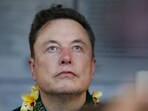 Elon Musk, chief executive officer of SpaceX and Tesla, attends the launch of SpaceX's Starlink internet service in Indonesia at a sub district community health center in Denpasar, Bali.