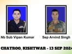 Two soldiers— Naib Subedar Vipin Kumar and Sepoy Arvind Singh— succumbed to injuries.