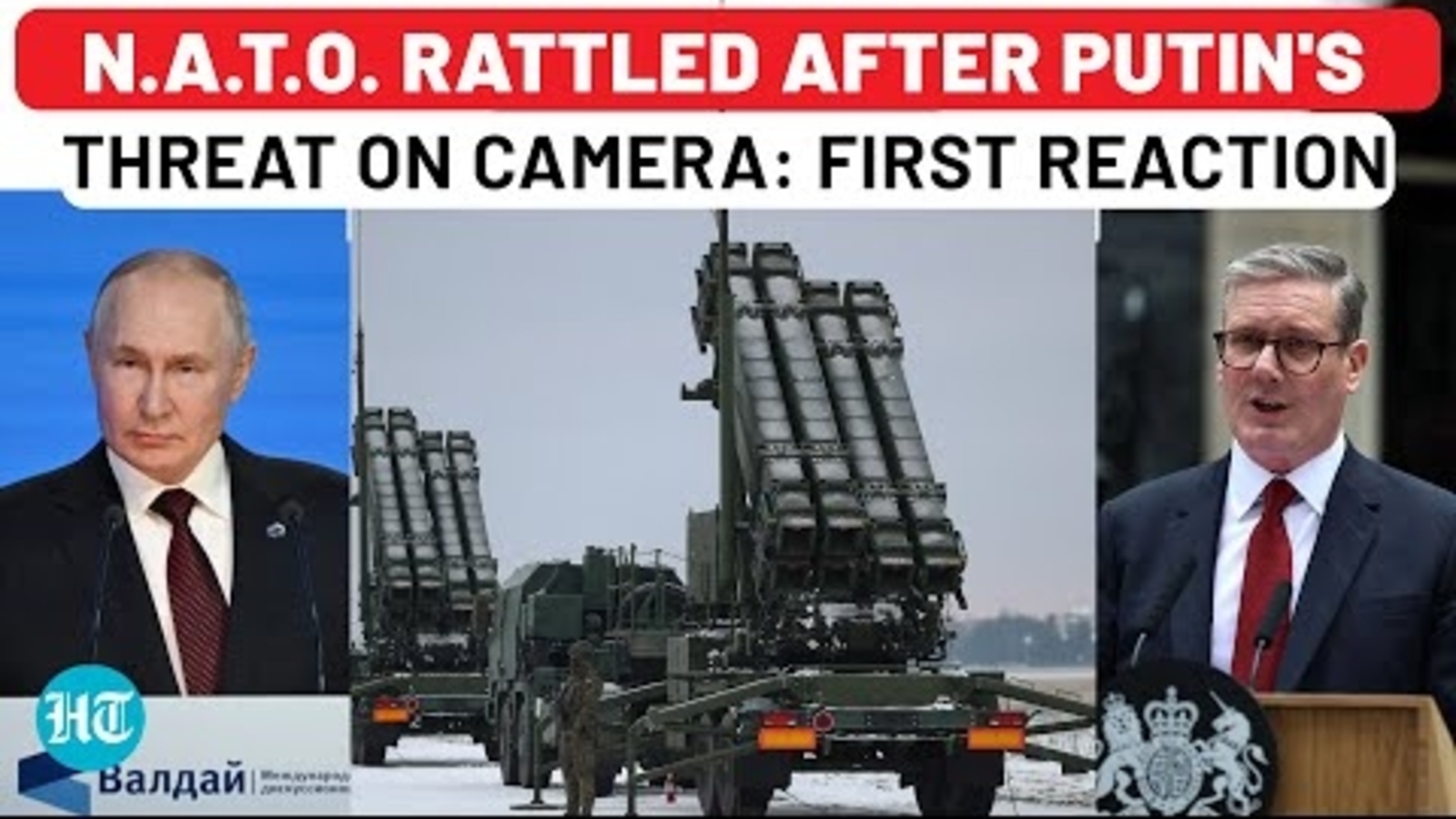 NATO In Panic After Putin's On-Camera Threat Of Direct War? UK PM's 1st ...