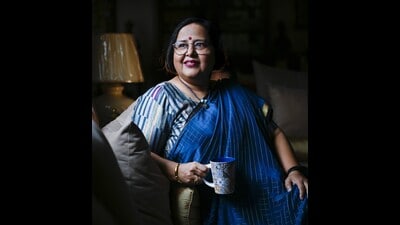 'I once reminded a Pakistani official that Indian women were not so easily intimidated; that we tackled unseemly characters on the bus going to college every day,' Ghanashyam says. (HT Photo: Raj K Raj) 'I once reminded a Pakistani official that Indian women were not so easily intimidated; that we tackled unseemly characters on the bus going to college every day,' Ghanashyam says. (HT Photo: Raj K Raj)