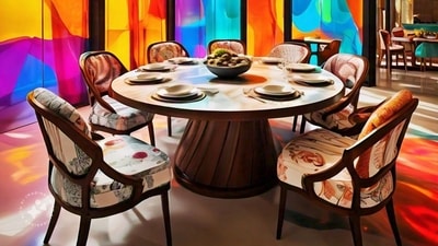 Transform your meals into memorable moments with our top dining tables and chairs where style meets comfort. (AI-Generated) Transform your meals into memorable moments with our top dining tables and chairs where style meets comfort. (AI-Generated)