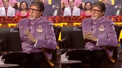 Amitabh Bachchan spoke about cockroaches on KBC 16.