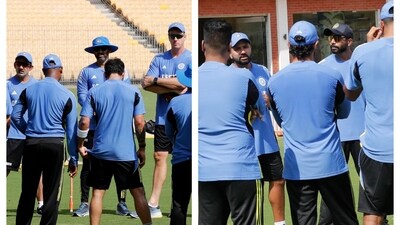 Rohit, Gambhir do all the talking in Morne Morkel's debut as India begin preparation for Bangladesh Test series Rohit, Gambhir do all the talking in Morne Morkel's debut as India begin preparation for Bangladesh Test series