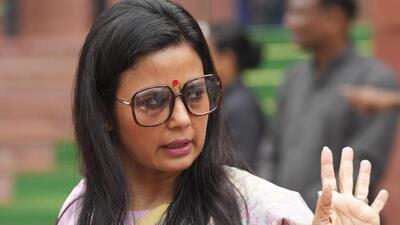 Moitra alleged that she was engaged in actions that constitute impropriety on the part of a public servant. (PTI photo) Moitra alleged that she was engaged in actions that constitute impropriety on the part of a public servant. (PTI photo)