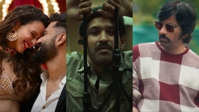OTT releases to watch this week: Stills from Bad Newz, Sector 36, Mr Bachchan. OTT releases to watch this week: Stills from Bad Newz, Sector 36, Mr Bachchan.