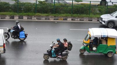 The annual rainfall received so far is 1,005.7mm. (HT PHOTO)