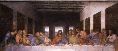 Leonardo da Vinci's depiction of The Last Supper Leonardo da Vinci's depiction of The Last Supper