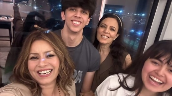 Mahima Chaudhry shared a holiday video with her family in December 2023. Her caption read, "A vacation with a twist. Stayed away from flights? No. Watched many take offs and landings. What a beautiful view..."