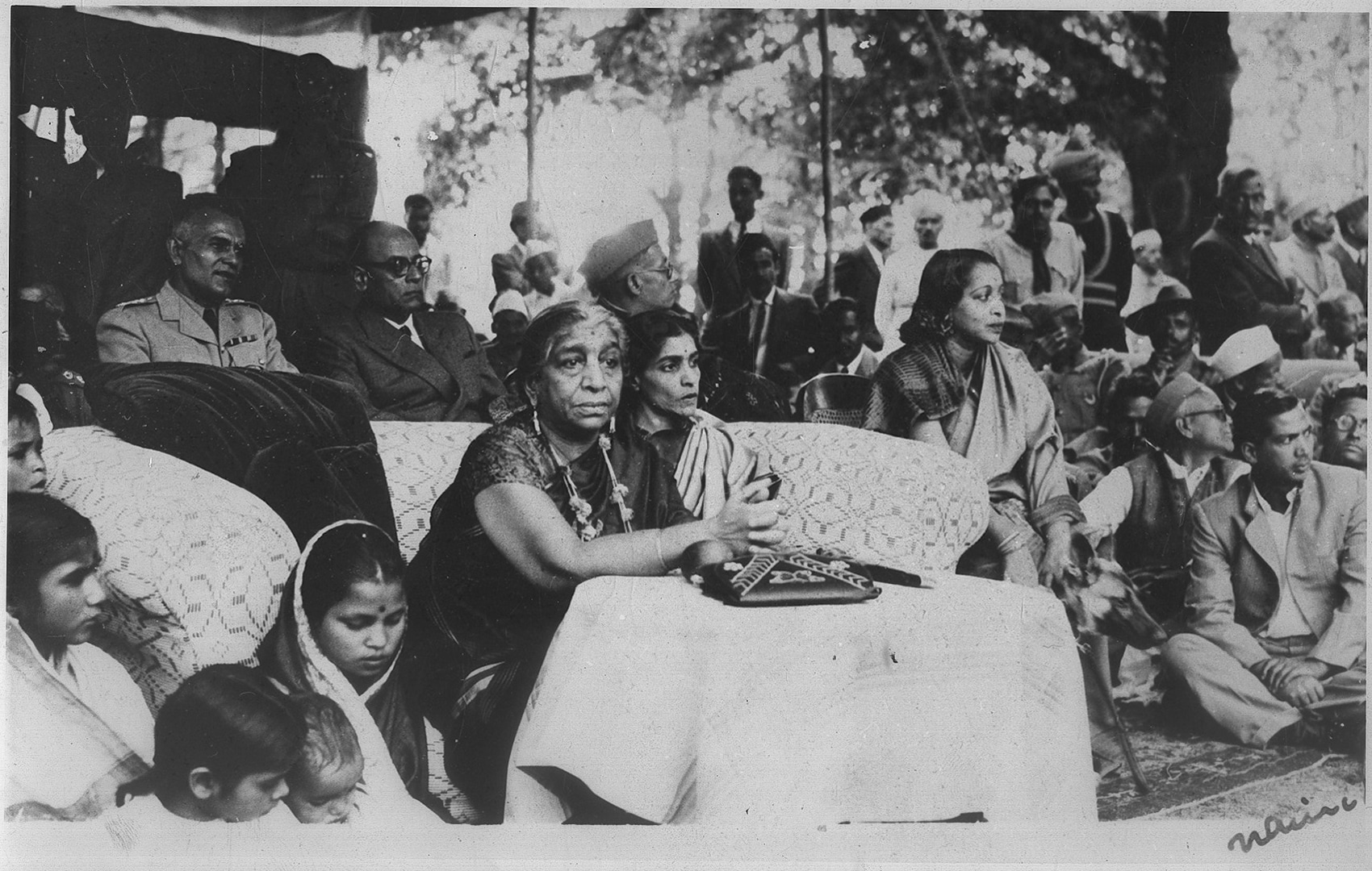 Congress Leader Sarojini Naidu. (HT Photo)
