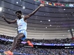 India's Avinash Mukund Sable during the Paris Olympics