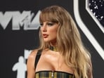 Taylor Swift attends the MTV Video Music Awards in Elmont, New York, U.S., September 11, 2024. REUTERS/Andrew Kelly