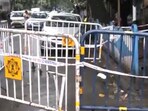 The blast site in Kolkata (ANI) The blast site in Kolkata (ANI)
