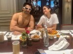 Varun Dhawan posed with Janhvi Kapoor in a new picture. Varun Dhawan posed with Janhvi Kapoor in a new picture.