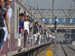 Work is being carried out in phases on at least four rail line projects, with a deadline of December 2025. . (Satyabrata Tripathy / HT Photo)