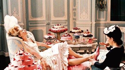A still from the film Marie Antoinette (2006). ‘I allow for a little indulgence, if it is measured not wanton, and occasional rather than the start of a regressive slide,’ Assisi says. A still from the film Marie Antoinette (2006). ‘I allow for a little indulgence, if it is measured not wanton, and occasional rather than the start of a regressive slide,’ Assisi says.