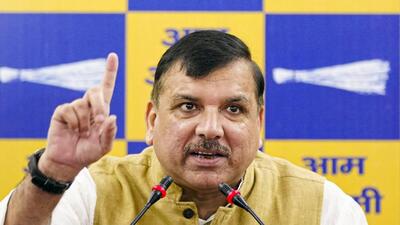 AAP leader Sanjay Singh. (PTI)