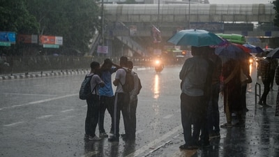 Delhi crosses annual rainfall average this month (RAJ K RAJ /HT PHOTO) Delhi crosses annual rainfall average this month (RAJ K RAJ /HT PHOTO)