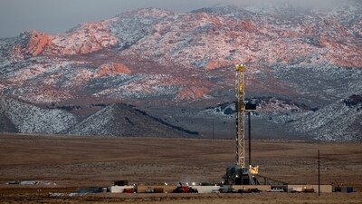 FILE - A drill rig stands at a Fervo Energy geothermal site under construction near Milford, Utah, Nov. 26, 2023. Southern California Edison will purchase electricity from Fervo Energy, Fervo announced on Tuesday, June 25, 2024. (AP Photo/Ellen Schmidt, File) (AP) FILE - A drill rig stands at a Fervo Energy geothermal site under construction near Milford, Utah, Nov. 26, 2023. Southern California Edison will purchase electricity from Fervo Energy, Fervo announced on Tuesday, June 25, 2024. (AP Photo/Ellen Schmidt, File) (AP)