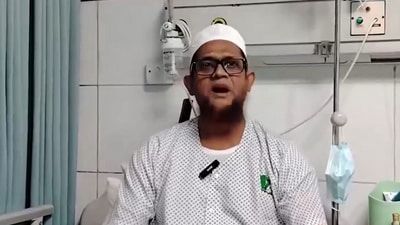 Jashimuddin Rahmani, chief of Islamist outfit Ansarullah Bangla Team. (X) Jashimuddin Rahmani, chief of Islamist outfit Ansarullah Bangla Team. (X)