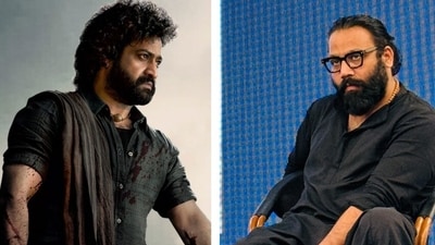 Jr NTR asks Sandeep Reddy Vanga, "How long was Animal?" Jr NTR asks Sandeep Reddy Vanga, "How long was Animal?"
