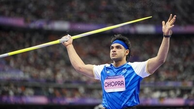 Neeraj Chopra. (PTI) (HT_PRINT) Neeraj Chopra. (PTI) (HT_PRINT)