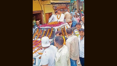 On Saturday, the BJP candidate from Badshahpur and former cabinet minister Rao Narbir Singh said that this election will decide the leadership for the Ahirwal region, which falls predominantly in South Haryana and comprises a large majority of Ahirs. (HT PHOTO) On Saturday, the BJP candidate from Badshahpur and former cabinet minister Rao Narbir Singh said that this election will decide the leadership for the Ahirwal region, which falls predominantly in South Haryana and comprises a large majority of Ahirs. (HT PHOTO)