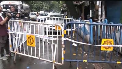 The blast site in Kolkata (ANI) The blast site in Kolkata (ANI)
