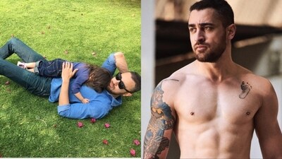 Roughly ten months after his daughter Imara was welcomed into the world, actor Imran Khan got her tiny footprint tattooed on his chest. He got the idea from his mother who had saved his footprint, taken as a child, on a piece of paper. Roughly ten months after his daughter Imara was welcomed into the world, actor Imran Khan got her tiny footprint tattooed on his chest. He got the idea from his mother who had saved his footprint, taken as a child, on a piece of paper. 