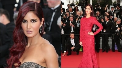 Katrina is known for always being red carpet ready, but she stopped us all in our tracks with the debut of this deep red shade when she walked the Cannes red carpet. On-screen, she was seen rocking this stunning hair colour in Fitoor with Aditya Roy Kapur. Katrina is known for always being red carpet ready, but she stopped us all in our tracks with the debut of this deep red shade when she walked the Cannes red carpet. On-screen, she was seen rocking this stunning hair colour in Fitoor with Aditya Roy Kapur. 