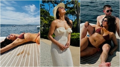 Priyanka Chopra holidays in South of France with Nick Jonas and Malti. Priyanka Chopra holidays in South of France with Nick Jonas and Malti.